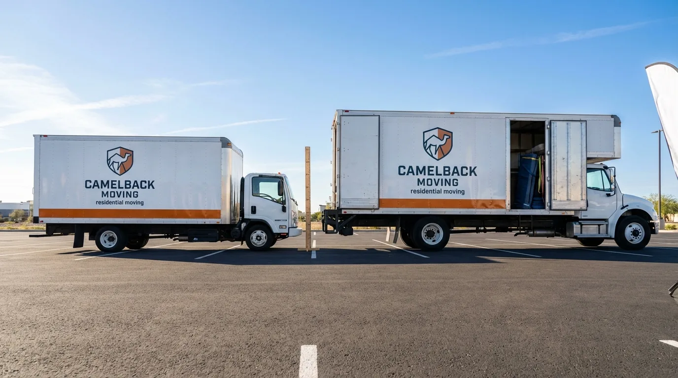 Moving truck size capacity guide in Britton
